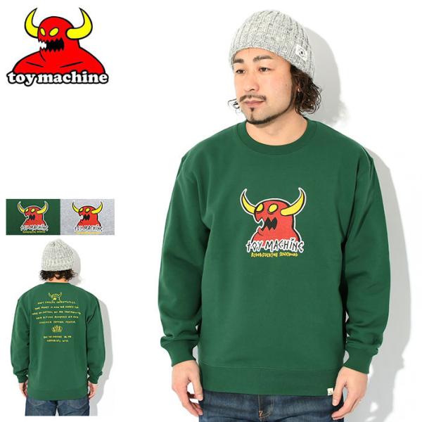 TOY MACHINE トイマシーン トレーナー メンズ マークド