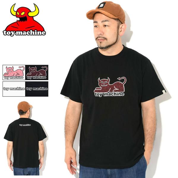 TOY MACHINE（トイマシーン） Tシャツ 半袖 メンズ デビル キャット
