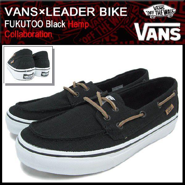 VANS バンズ VANS×LEADER BIKE スニーカー フクトゥ Black