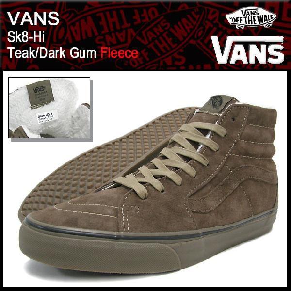 VANS（ヴァンズ） バンズ スニーカー スケート ハイ Teak/Dark Gum