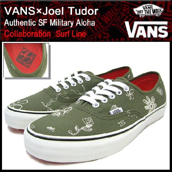 vans authentic sf military aloha