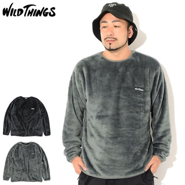 WILD THINGS（ワイルドシングス） トレーナー メンズ シャギー