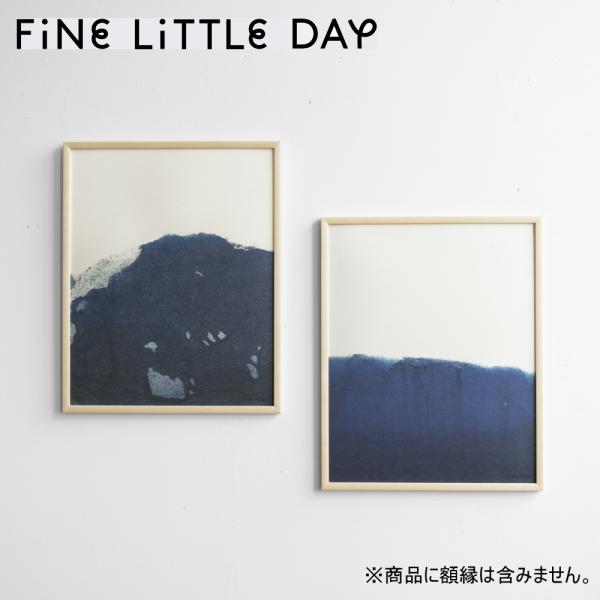 北欧スウェーデンのファインリトルデイ（FILE LITTLE DAY）社のアートポスターです。ポスターはスウェーデン製になります。海や山を思わせるデザインです。ポスターとしては、小さめの40X50cmサイズですが、1枚で主役にもなるデザイン...
