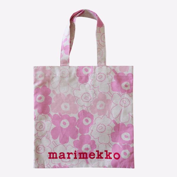 【新品未使用】 marimekkoマリメッコ トートバッグ ピンク marimekko（マリメッコ） トートバッグ Vankka Piirto Unikko トート