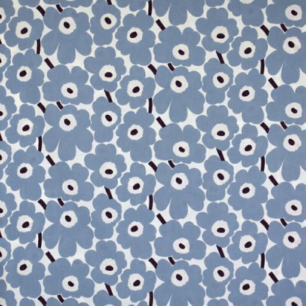 Marimekko マリメッコ ファブリック 生地 Mini Unikko No 199 ブルーグレー Mk 019 199 インテリアセンター山田 通販 Yahoo ショッピング