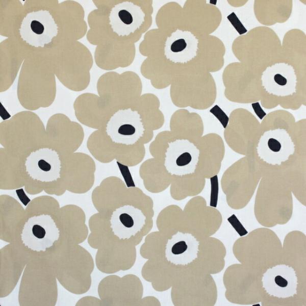 marimekko マリメッコ 生地 ピエニ ウニッコ ベージュ 巾145cm