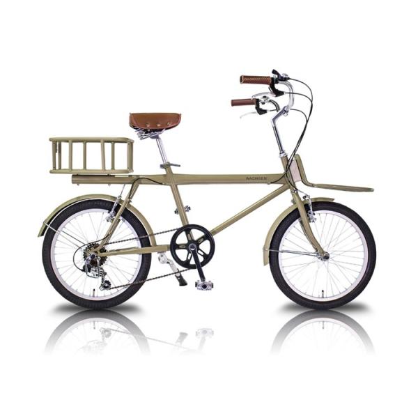 ミニベロ 街乗り カーゴバイク 自転車 Colot おしゃれ Wachsen じてんしゃ インチ 街乗り Wbg 01 6段変速 自転車 シティサイクル