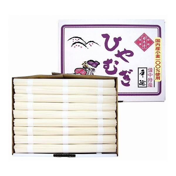 北海道産の内麦小麦ホクシンを使用しました。国内産の小麦粉を使用することで、手延べの麺ができた当時の素朴な味を再現いたしました。暑い夏には最適な細口のひやむぎと素麺をご用意いたしました。是非一度昔ながらの手延べ麺の味をご賞味ください。【原材料...
