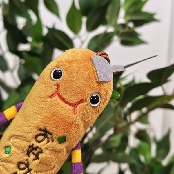 ご当地 モケケ ぬいぐるみ マスコット（大阪・お好み焼き） ストラップ