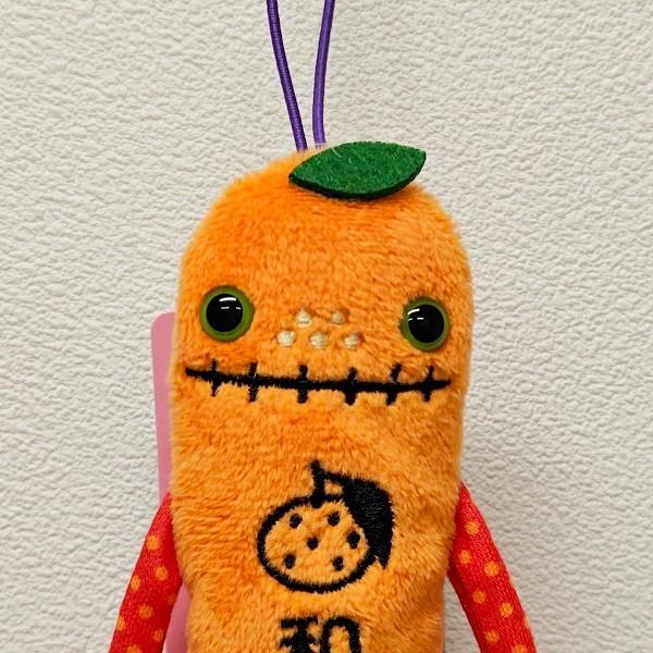 ご当地 モケケ ぬいぐるみ マスコット（和歌山・みかん） ストラップ 和歌山土産 ミカン 大阪土産 お土産 関西 ご当地限定 ご当地モケケ プレゼント