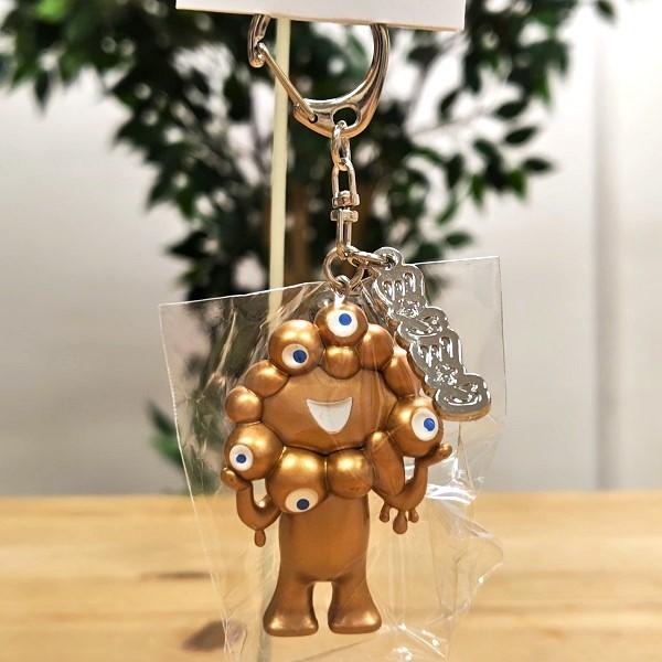EXPO2025 キャラ立体PVCキーホルダー 金 タグ付 ミャクミャク 大阪
