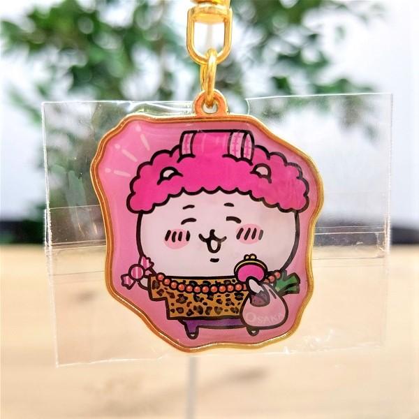 大阪限定ちいかわダイカットキーホルダー（おばちゃん・ちいかわ