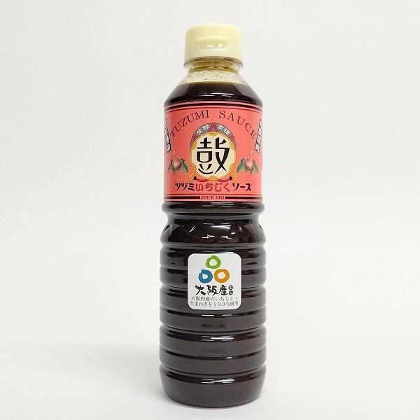 ツヅミいちじくソース 500ｍｌ　　ツヅミ食品 地ソース いちじく  お好み焼き　たこ焼き　揚げ物　土産 大阪 関西  グルメ 調味料 おすすめ 売れ筋　人気