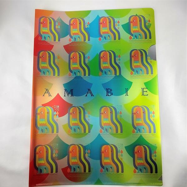 アマビエ メタリック クリアファイル グッズ かわいい イラスト ａ４ おみやげ処いちびり庵 通販 Yahoo ショッピング