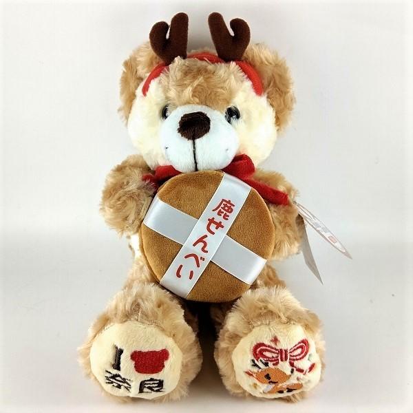 人気ランキング1位～（売れ筋商品） ご当地ベア 奈良（鹿せんべい）ぬいぐるみ クマ くま ぬいぐるみ