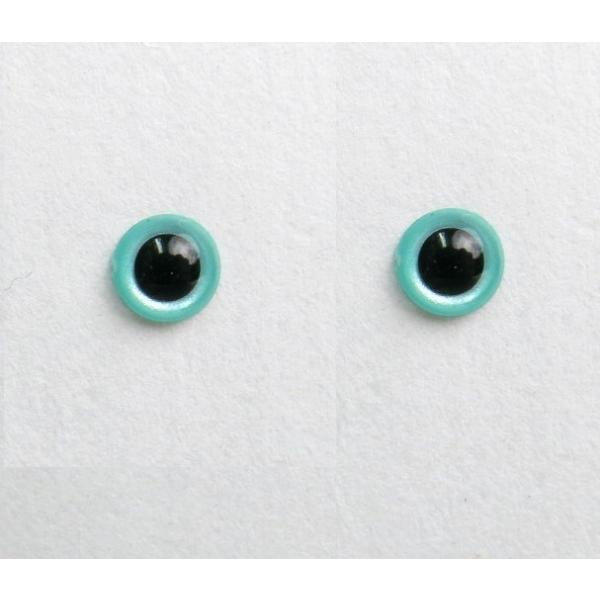 ぬいぐるみや人形用の目玉ボンドなどを利用して人形に刺します。■30個入り・サイズ：全長 約9mm 目玉直径 約4.5mm・挿入部サイズ：長さ約7mm  直径約2mm★メール便についてお客様の郵便ポストに投函するサービスです。商品の破損や紛失...