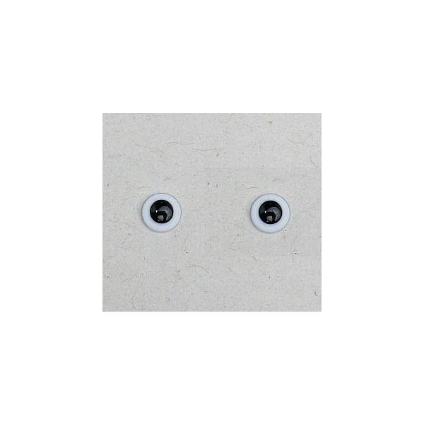 ぬいぐるみや人形用の目玉ボンドなどを利用して人形に刺します。■30個入り・サイズ：全長 約11mm 目玉直径 約6mm・挿入部サイズ：長さ約8mm  直径約2mm★メール便についてお客様の郵便ポストに投函するサービスです。商品の破損や紛失、...