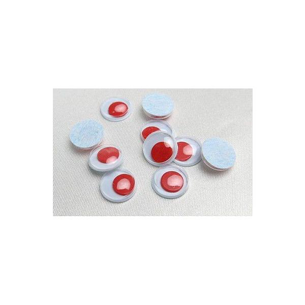 動眼 赤色 １０mm（50個入り）  ムービングアイ