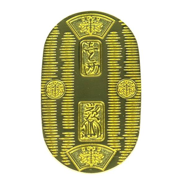 【商品情報】☆★☆金運小判☆★☆お財布などに入れてねサイズ：（約）幅3.5cm×高さ5.9cm×厚さ0.2cm※画像と若干違う場合がありますのでご了承下さい。※PCによって画像の明るさなどが違う為、実際のお色が出ない場合があります。その旨、...