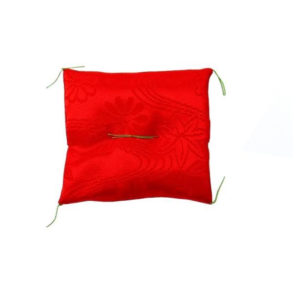 人形用 ミニ座布団 小 赤色 7cm××6.5cm : いち藤 - 通販 - Yahoo