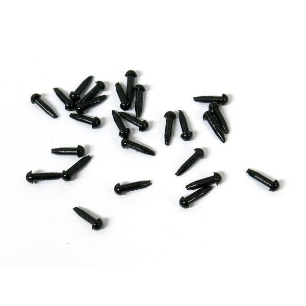 ぬいぐるみや人形用の目玉ボンドなどを利用して人形に刺します。■100個入り・サイズ：目玉直径 約2.5mm★ギフトについてこちらの商品はギフト未対応になります。ご注文時にギフトを選択されてもギフト包装はしません。■キーワードソリッドアイ さ...