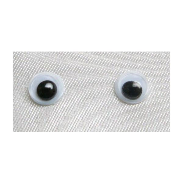 動眼  6mm （50個入り）  ムービングアイ 活動眼球