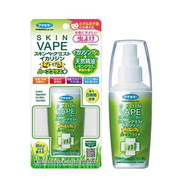 サイズ・容量 個装サイズ：100X210X40mm個装重量：約130g内容量：100mL製造国：日本規格 【防除用医薬部外品】【販売名】スキンベープG12【成分】有効成分・・・イカリジン15％(原液濃度)その他の成分・・・エタノール、ヒアル...