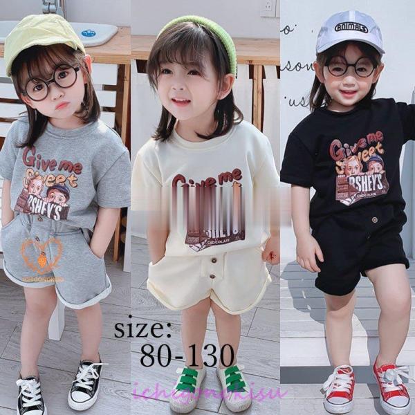 セットアップ キッズ Tシャツ 半パンツ 上下セット 半袖 男の子 女の子
