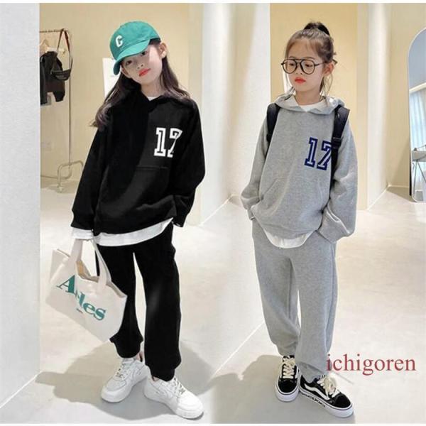 子供服 おしゃれ ジャージ  パーカー 女の子 上下セット スウェット セットアップ キッズ   ジュニア スポーツウェア 部屋着カジュアル■素材：綿、ポリエステル■サイズ：（単位：cm）110   適応身長95-100120   適応身長...