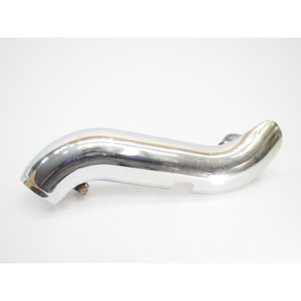 ハーレー純正マフラーのエキパイカバー.ツーリング.交換に大削れなし