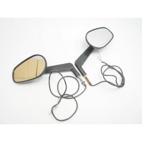 【S202500018】☆未使用美品☆ハーレー V ROD VRSCF バックミラー LED ウインカー (Color : 黒) LEDウインカー付き ミラー バックミラー ハーレー VRSCF マッスル V