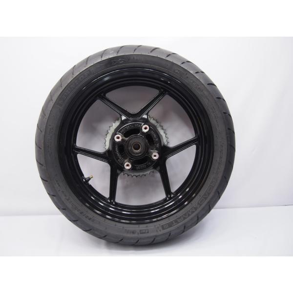 ニンジャ400 EX400E-A12 16年外し純正リアホイール4.50×17J ニンジャ400 EX400E-A12 16年外し純正リアホイール4.50×17J