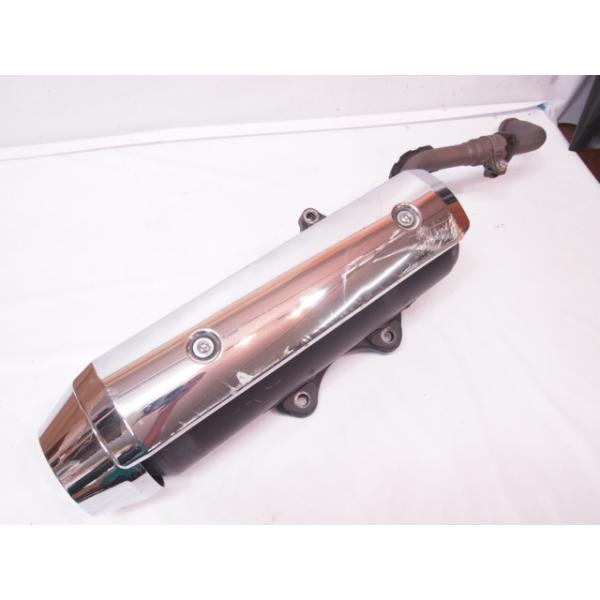 フォルツァ250純正マフラー 穴あきなし交換に MF08前期はずし KSV K1