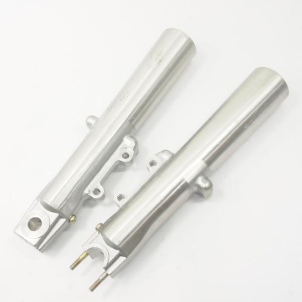 ハーレー純正ツーリングモデル用フロントフォークカバー フレイム炎柄 クローム Amazon | FLSTC FLSTN向け フロントフォーク ブーツ スライダー カバー