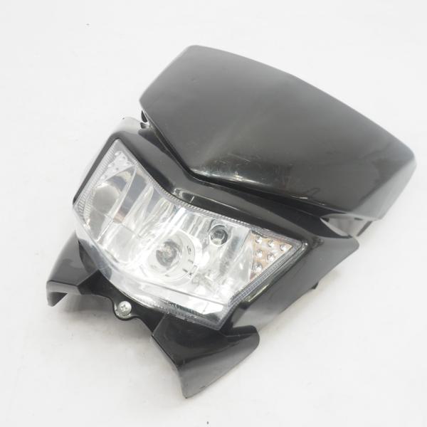 KSR80　KSR50フロントカウル　ライト等セット 汎用ライトカウル ヘッドライト Dトラッカー125 KLX125 シェルパ KSR50