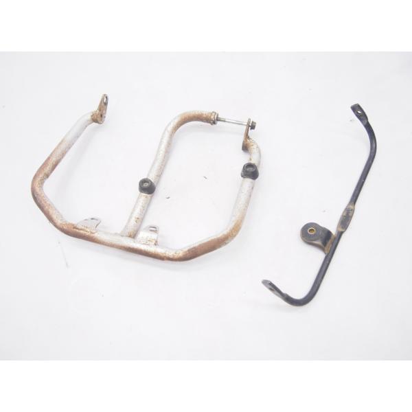 XR250純正エンジンガードsetシュラウドステーMD30.03-07年 : 壱濱部品