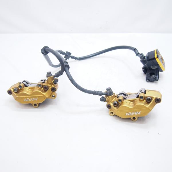 CB400SFレボ純正フロントブレーキsetマスター.キャリパーNC42削れ傷