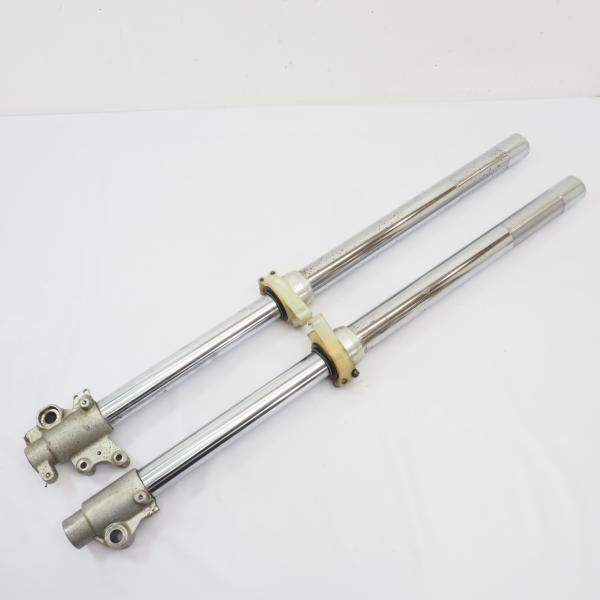 KDX125SR DX125A純正フロントフォーク左右フォーク メッキ KDX125 : 壱