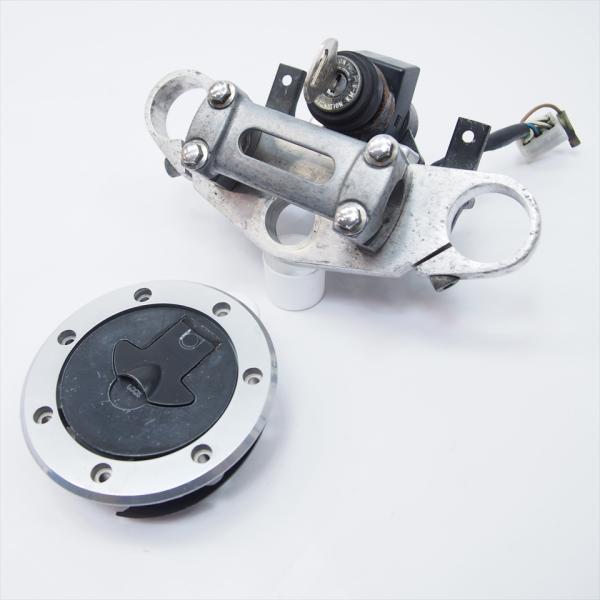 バリオス2 ZR250B-028 04年式外し 純正キーセット鍵メインキー キー