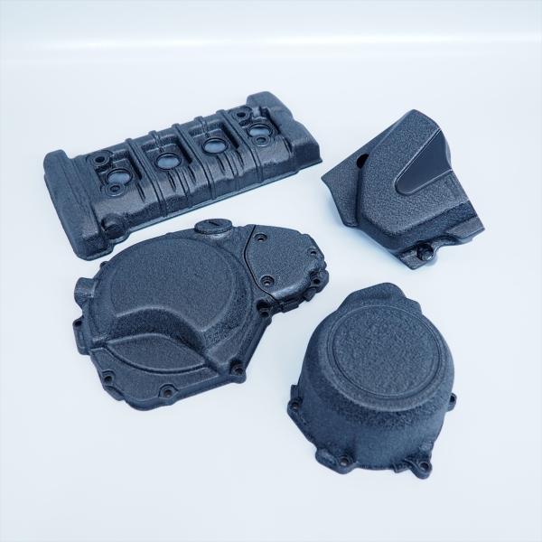 壱濱工房バリオス ZR250A II ZR250B純正エンジンカバー結晶塗装