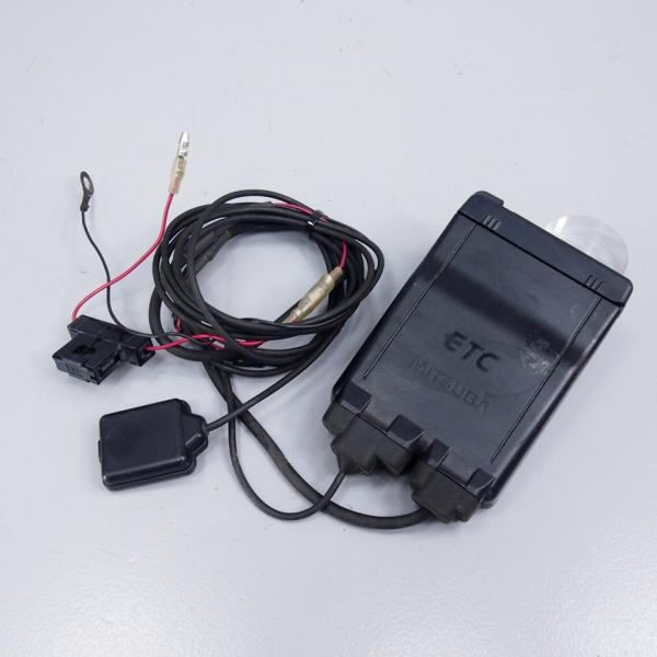【動作◎】二輪車用ETC車載器　アンテナ分離型　MITSUBA　MSC-BE51 アンテナ分離型ETC車載器 MSC-BE51