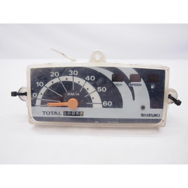 レッツ2純正スピードメーターCA1PA.5684kmベースにどうぞ : 壱濱部品