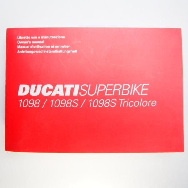 即決/送料無料4カ国語.Ducati.スーパーバイク.ドゥカティSUPERBIKE1098