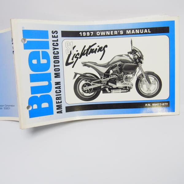 即決.送料無料.Buell.ビューエル.1997.S1.LIGHTNING.&S1.WHITE