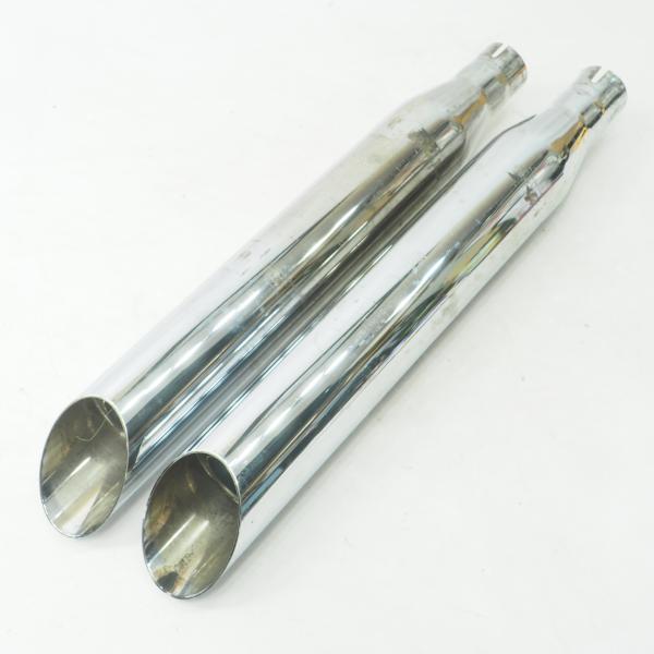 ソフテイル モーターステージ グライドスラッシュ マフラー サイレンサー ハーレー モーターステージ ナロースラッシュ ブラスマフラー