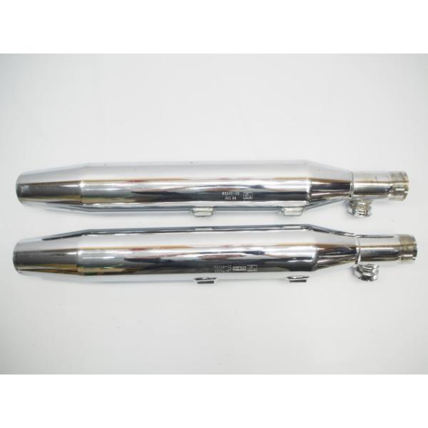ハーレー ソフテイル FLSTC1450純正マフラーのサイレンサー 2本 65885