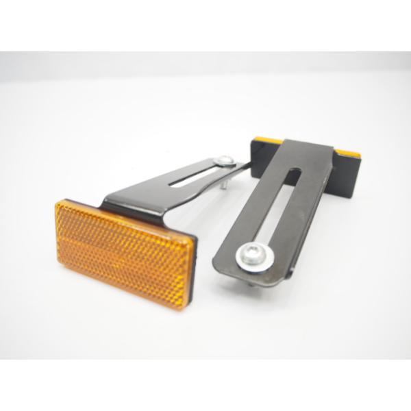 ハーレー スポーツスター純正リアフェンダー リフレクター左右 後ろ