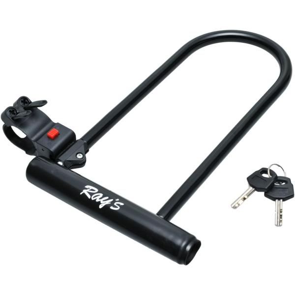 U字ロック バイクロック シャックルロック102A鍵XJR400 ZRX400 SR400