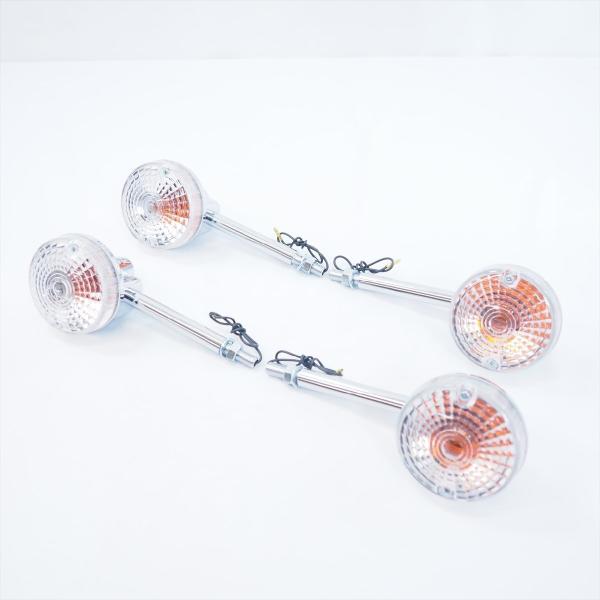 GS400純正タイプ クリア ウインカー4個GSX400インパルスGSX400F GS750