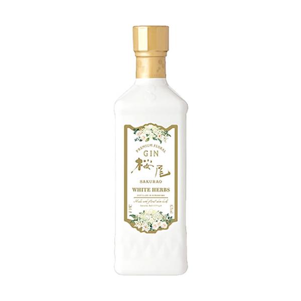 桜尾 ジン ホワイト ハーブス 700ml 47度 SAKURAO GIN WHITE HERBS 広島 ジャパニーズ クラフト ジン　ギフト プレゼント(4901903071110)